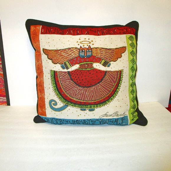 laurel burch pillow